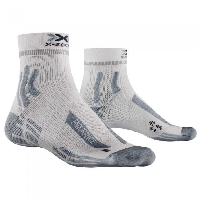 [해외]X-SOCKS 인듀런스 4.0 양말 6139543997 Arctic White / Dolomite Grey