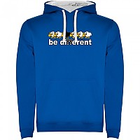 [해외]KRUSKIS Be Different Run Two-Colour 후드티 6139695267 Royal Blue / White