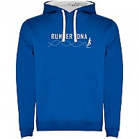 [해외]KRUSKIS Runner DNA Two-Colour 후드티 6139695846 Royal Blue / White