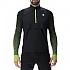 [해외]UYN 런닝 Exceleration Windproof Zip Up 긴팔 티셔츠 6139715611 Black / Lime