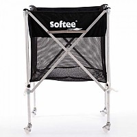 [해외]SOFTEE Aluminium + Net Folding Ball Cart 3138891079 Black