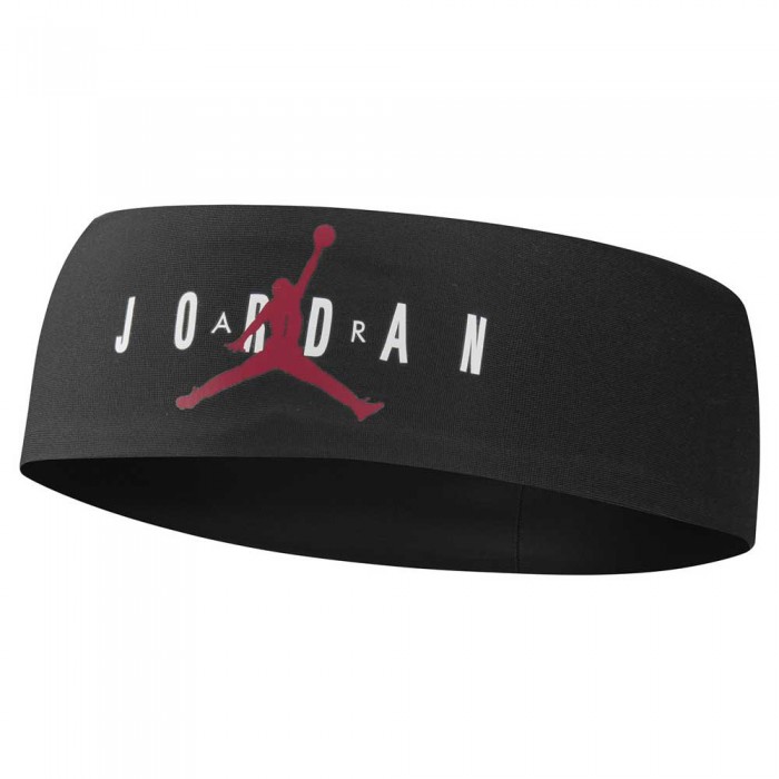 [해외]나이키 ACCESSORIES Jordan Dri-Fit Jumpman Printed 헤드밴드 3138871996 Black / Gym Red / White