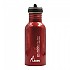 [해외]LAKEN 알루미늄 기본 모자 플로우 물병 600ml 3139750506 Red