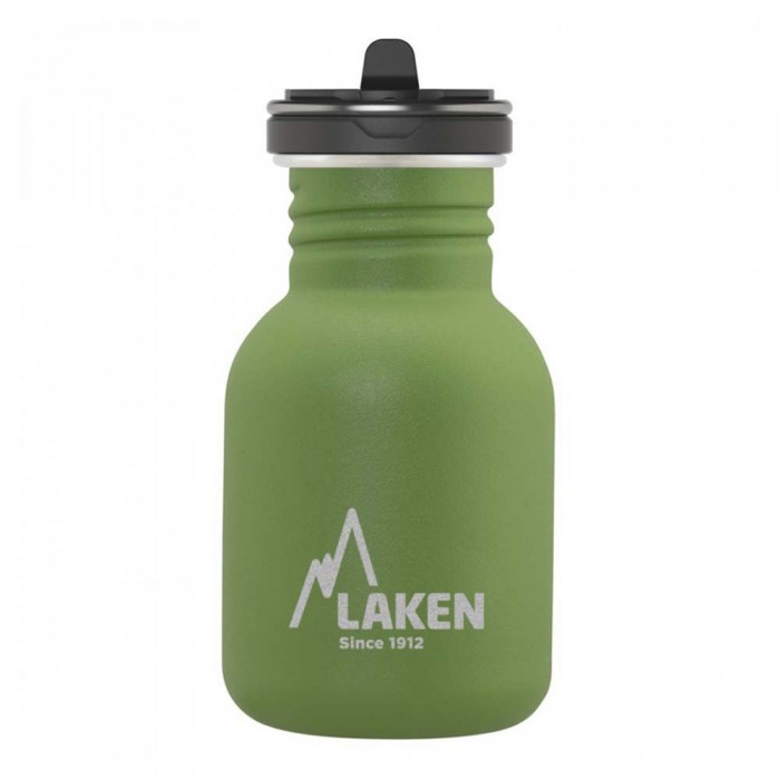 [해외]LAKEN 스테인리스 스틸 기본 플로우 보틀 350ml 3139750585 Khaki