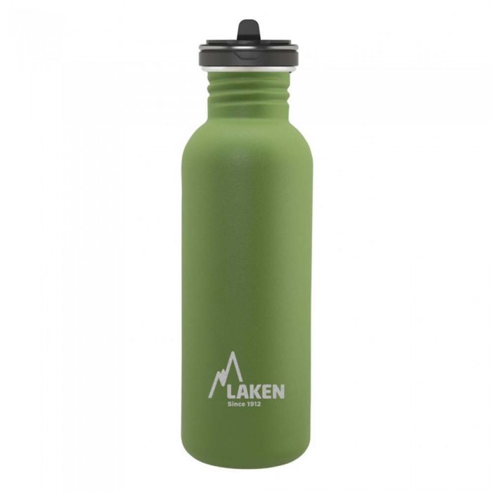 [해외]LAKEN 기본 스테인리스 스틸 플로우 병 750ml 3139750601 Khaki