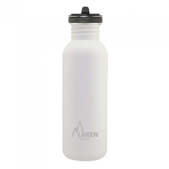 [해외]LAKEN 스테인리스 스틸 기본 유량 병 750ml 3139750604 White