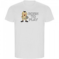 [해외]KRUSKIS Born To Play Football ECO 반팔 티셔츠 3139684824 White