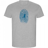 [해외]KRUSKIS Football Fingerprint ECO 반팔 티셔츠 3139684981 Heather Grey