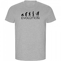 [해외]KRUSKIS Futbol Evolution Goal ECO 반팔 티셔츠 3139684991 Heather Grey