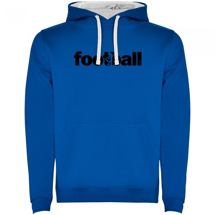 [해외]KRUSKIS 후드티 Word Football Two-Colour 3139696152 Royal Blue / White