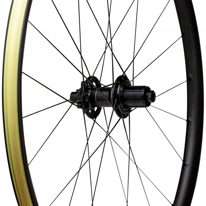 [해외]WTB CZR i23 24H 6B Disc Tubeless 자갈 뒷바퀴 1139664711 Black