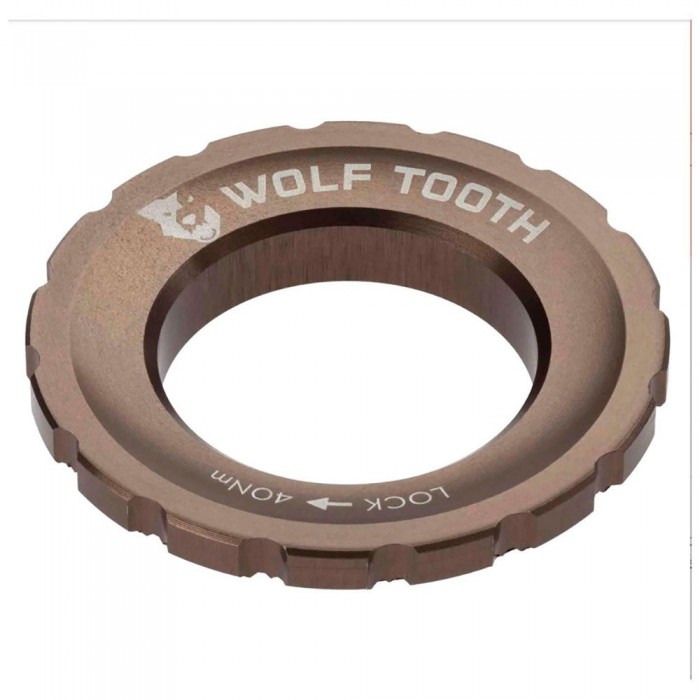 [해외]WOLF TOOTH 센터 디스크 Lock Lock 반지 1139539636 Brown