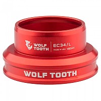 [해외]WOLF TOOTH EC34L/30 Inferior External Semi-Integrated Headset 1139539638 Red