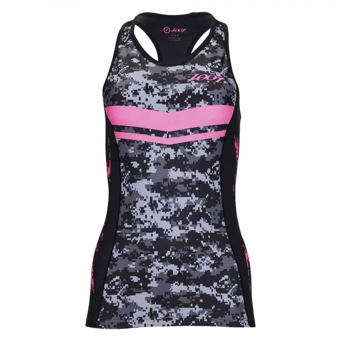 [해외]ZOOT Tri Racerback 슬리브리스 사이클링 져지 1136346360 High Viz Pink