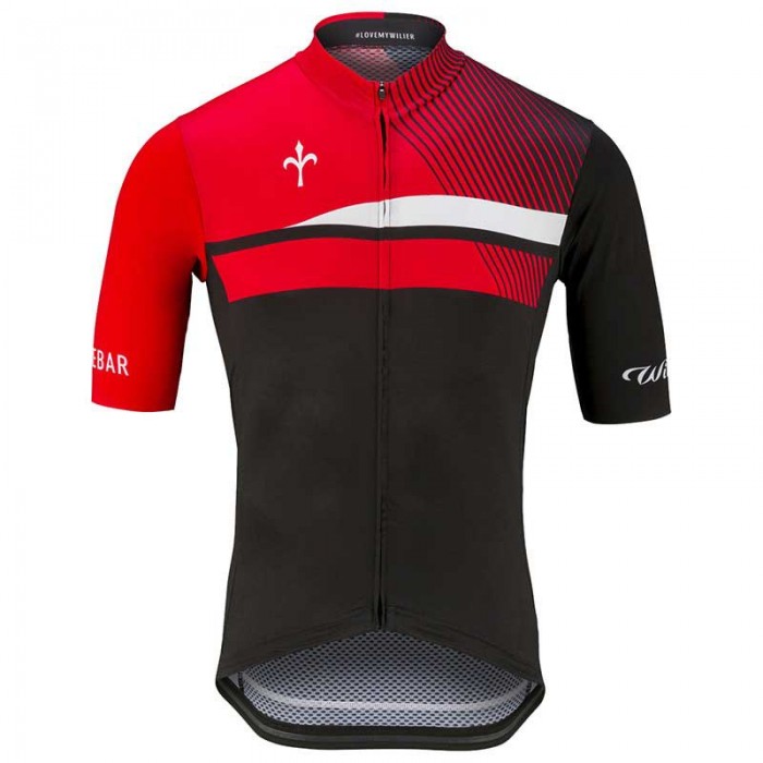 [해외]WILIER Rigo 반팔 저지 1139538703 Black / Red