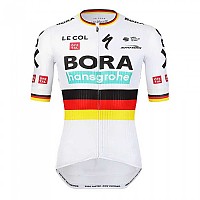 [해외]LE COL BORA-hansgrohe Replica German National Champion Short Sleeve Jersey 1139458911 White