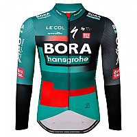 [해외]LE COL BORA-hansgrohe Race 2023 Long Sleeve Jersey 1139512466 Black / Green
