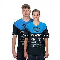 [해외]CUBE 반팔 엔듀로 저지 Edge Actionteam 1139635503 Black / Blue