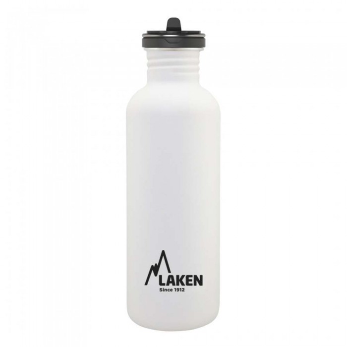 [해외]LAKEN 스테인리스 스틸 기본 유량 병 1L 7139750580 White