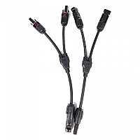 [해외]ECOFLOW Solar MC4 Parallel Connection Cable 30 cm 4138044482 Black