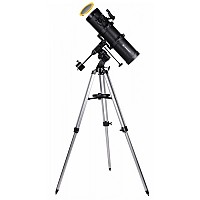 [해외]BRESSER Spica 130/650 Eq3 - Parabolic Reflector Telescope Smartphone Camera Adapter 4139102484 Black