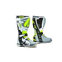 [해외]FORMA Pilot Motorcycle Boots 9138551932 Grey / White / Yellow fluo