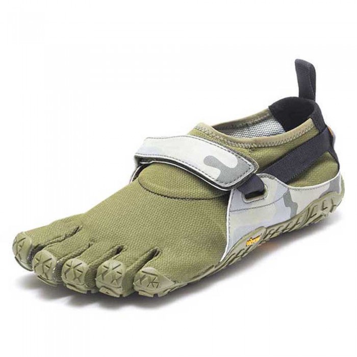 [해외]비브람 FIVEFINGERS Spyridon Evo 트레일 러닝화 6139473993 Dark Green / Camo