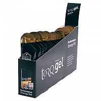[해외]TORQ Caramel Latte 45g Energy Gels Box 15 Units 1138371484 Black