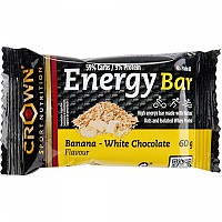 [해외]CROWN SPORT NUTRITION Banana White Chocolate Energy Bar 60g 1139775806 Black / Yellow