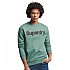 [해외]슈퍼드라이 Vintage Core Logo Classic Crew 후드티 139780680 Portland Green Grit