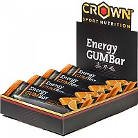 [해외]CROWN SPORT NUTRITION Orange Energy Bars Box 30g 12 Units 4139775852 Black / Orange