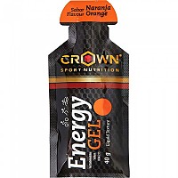 [해외]CROWN SPORT NUTRITION Orange Energy Gel 40g 4139775853 Black / Orange