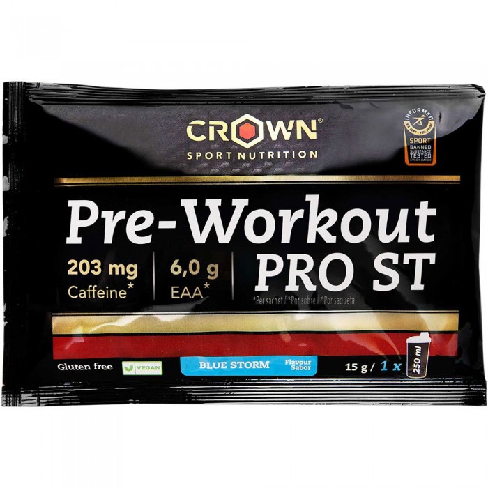 [해외]CROWN SPORT NUTRITION 음료 분말 향낭 PRO ST Blue Storm 15g 4139775858 Black