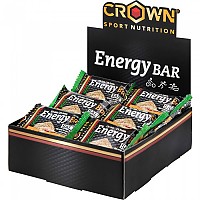 [해외]CROWN SPORT NUTRITION Salty Peanut Energy Bars Box 60g 12 Units 4139775870 Black / Brown / Green