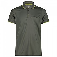 [해외]CMP 3T60137N Short Sleeve Polo Shirt 4139678733 Oil Green