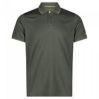 [해외]CMP 39T5807 Short Sleeve Polo Shirt 4139730112 Oil Green