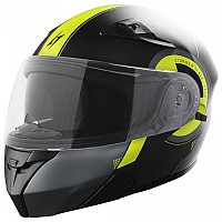 [해외]STORMER Turn Modular Helmet 9139747796 Matt Metal / Fluo Yellow