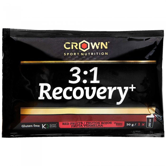 [해외]CROWN SPORT NUTRITION 딸기 모노 도스 향 주머니 3:1 Recovery+ 50g 12139775801 Black