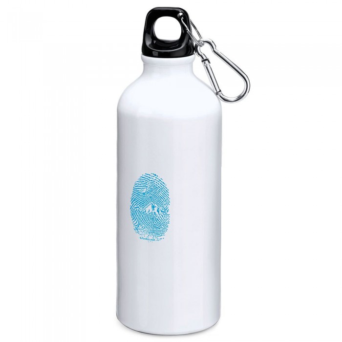 [해외]KRUSKIS Mountain Fingerprint 800ml 알루미늄 병 6139810145 White