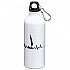 [해외]KRUSKIS Sailing Heartbeat 800ml 알루미늄 병 6139810353 White