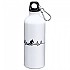 [해외]KRUSKIS Skiing Heartbeat 800ml 알루미늄 병 6139810505 White