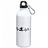 [해외]KRUSKIS 알루미늄 병 Snowboarding Heartbeat 800ml 6139810573 White