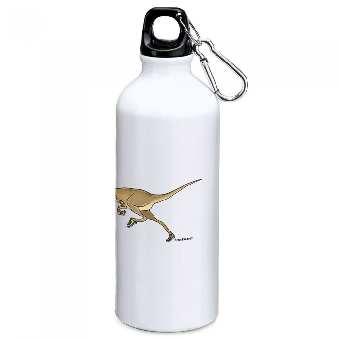 [해외]KRUSKIS Dino Run 800ml 알루미늄 병 3139809509 White