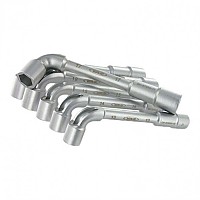 [해외]VAR Set Of 6 Angled Open Socket Wrenches 13-19 mm 1136280174 Silver