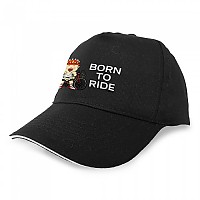 [해외]KRUSKIS 캡 Born To Ride 1139809356 Black