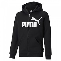 [해외]푸마 풀 지퍼 스웨트셔츠 Ess Big 로고 15139553322 Puma Black