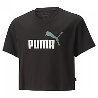 [해외]푸마 반팔 티셔츠 로고 Cropped 15139553991 Puma Black / P