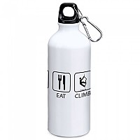 [해외]KRUSKIS 알루미늄 병 Sleep Eat And Climb 800ml 7139810513 White