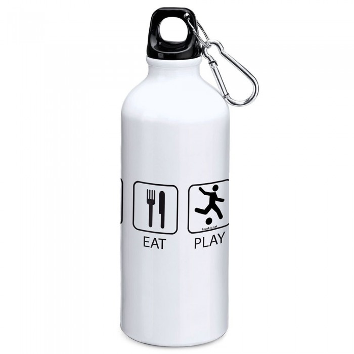 [해외]KRUSKIS Sleep Eat And Play Football 800ml 알루미늄 병 7139810525 White