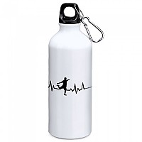 [해외]KRUSKIS Soccer Heartbeat 800ml 알루미늄 병 7139810581 White